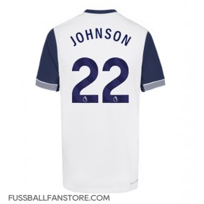 Tottenham Hotspur Brennan Johnson #22 Replik Heimtrikot 2024-25 Kurzarm